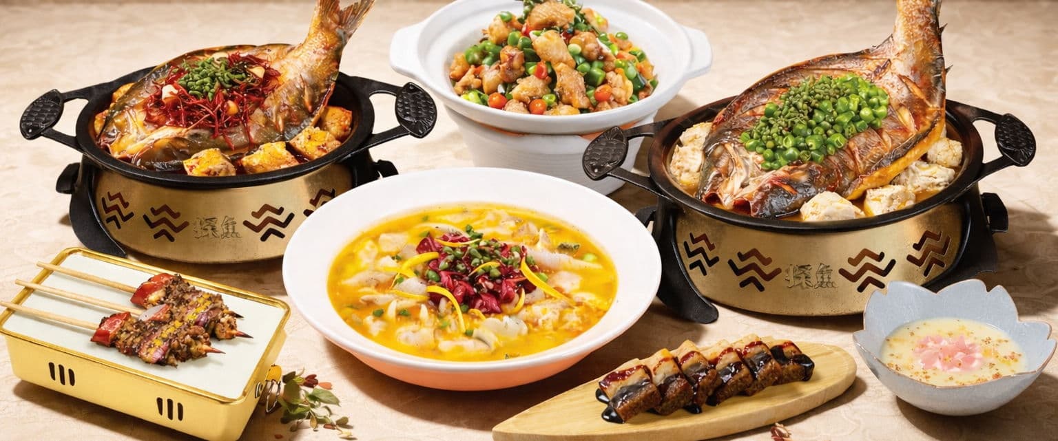 TANYU Grilled Fish  Landing Page
